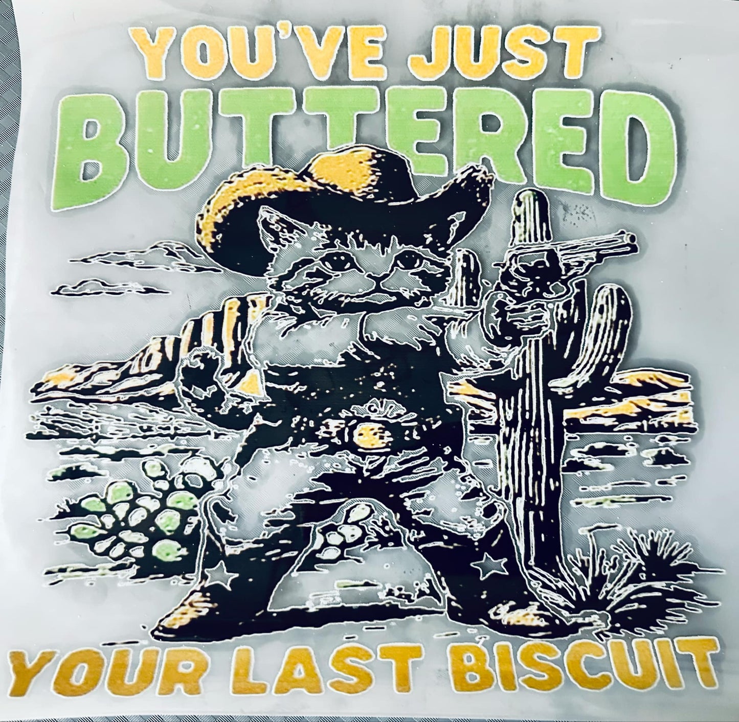 Buttered DTF Print