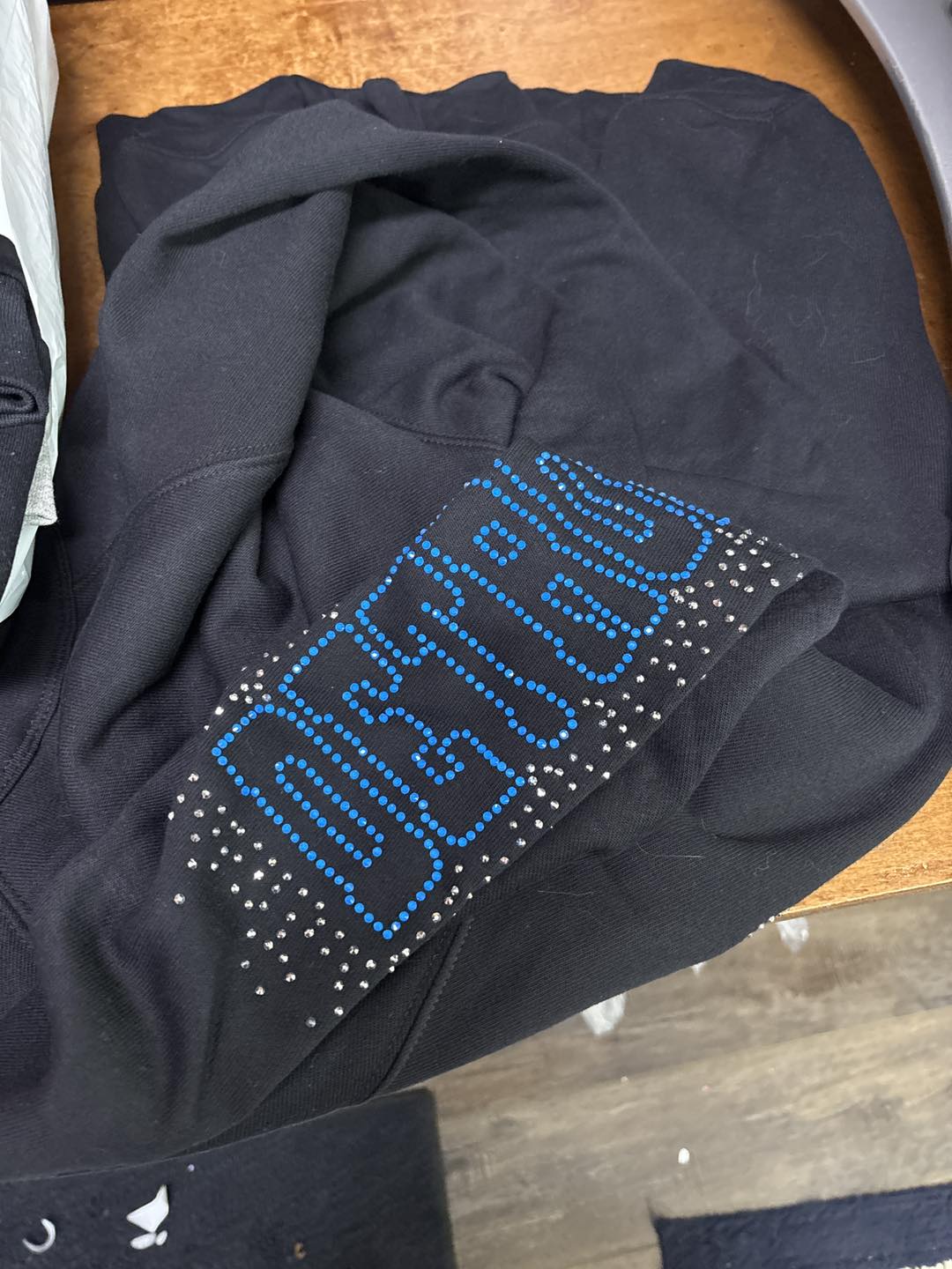 Rhinestone Hoodie