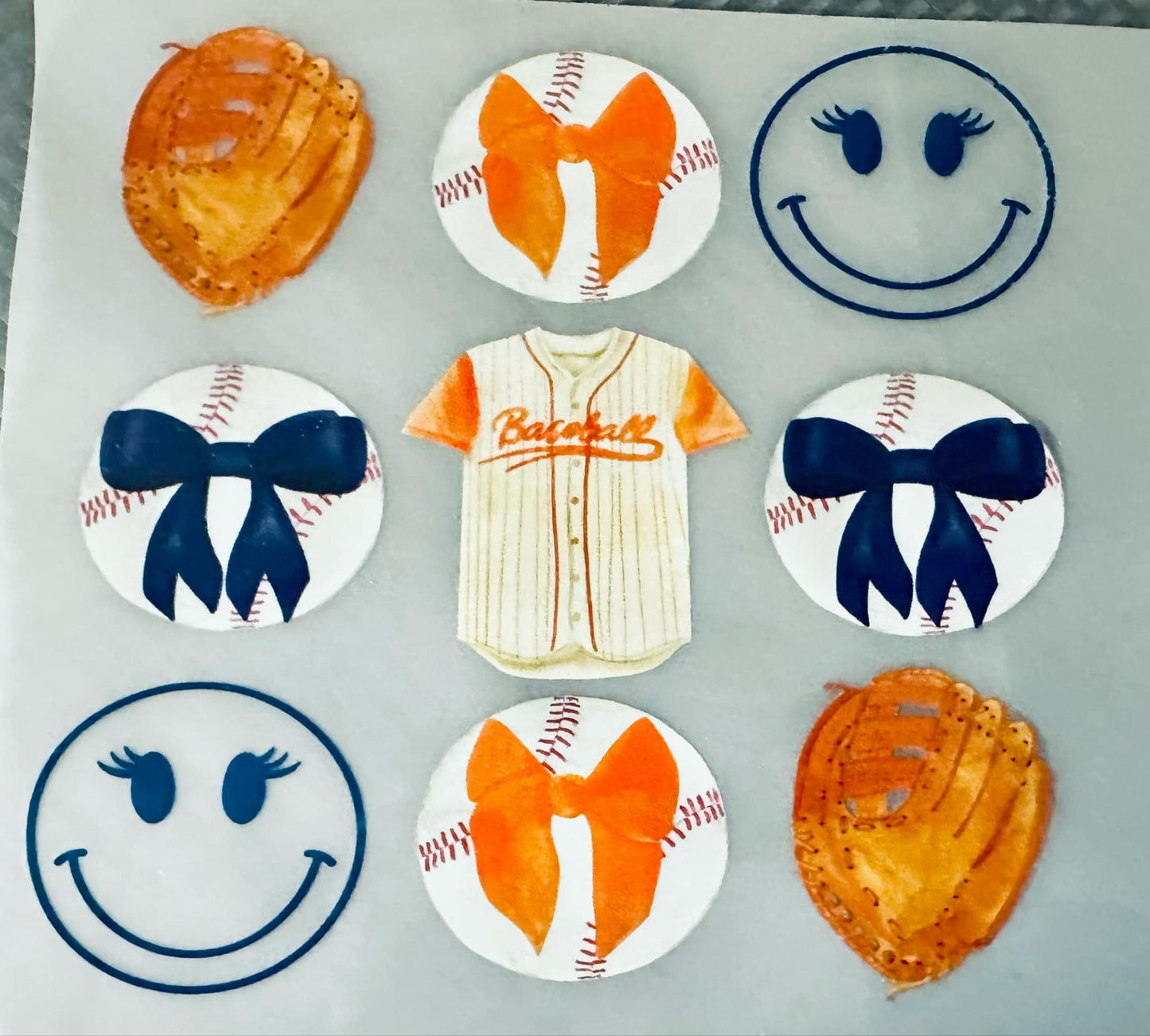 Vintage Baseball DTF print