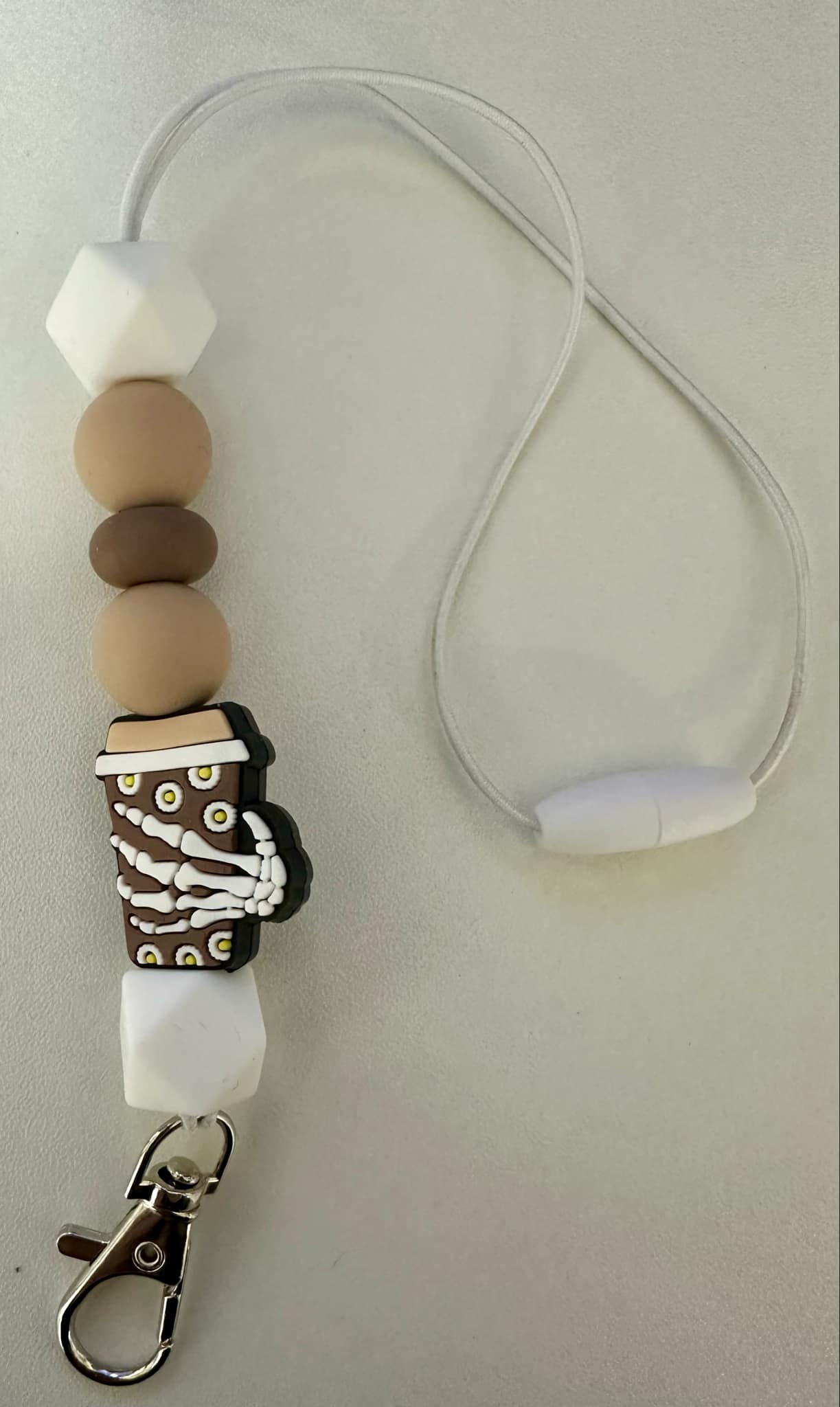 "Coffee Hand" Reusable Rearview Car Freshie Hanger