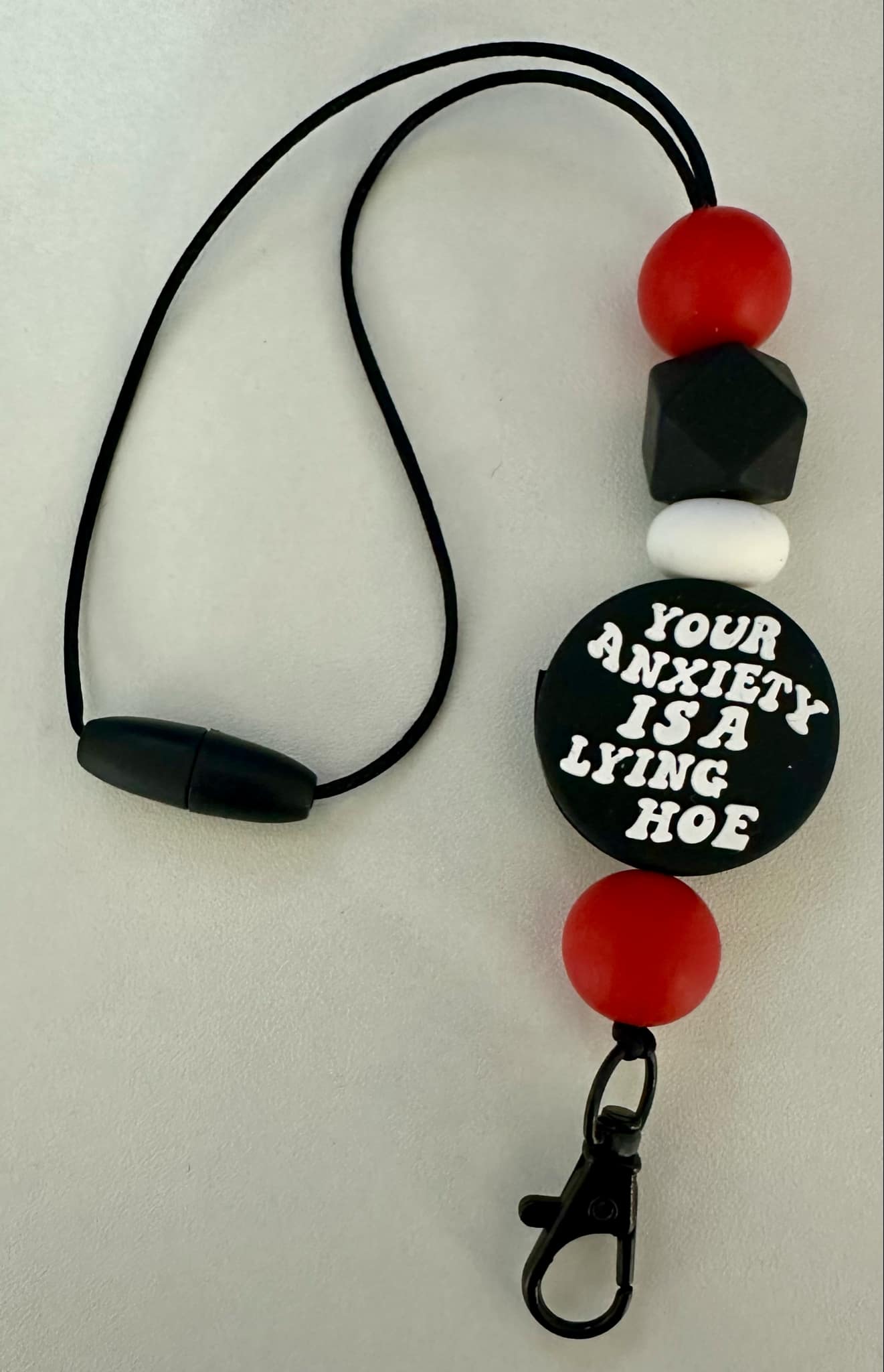 "Your Anxiety" Reusable Rearview Car Freshie Hanger