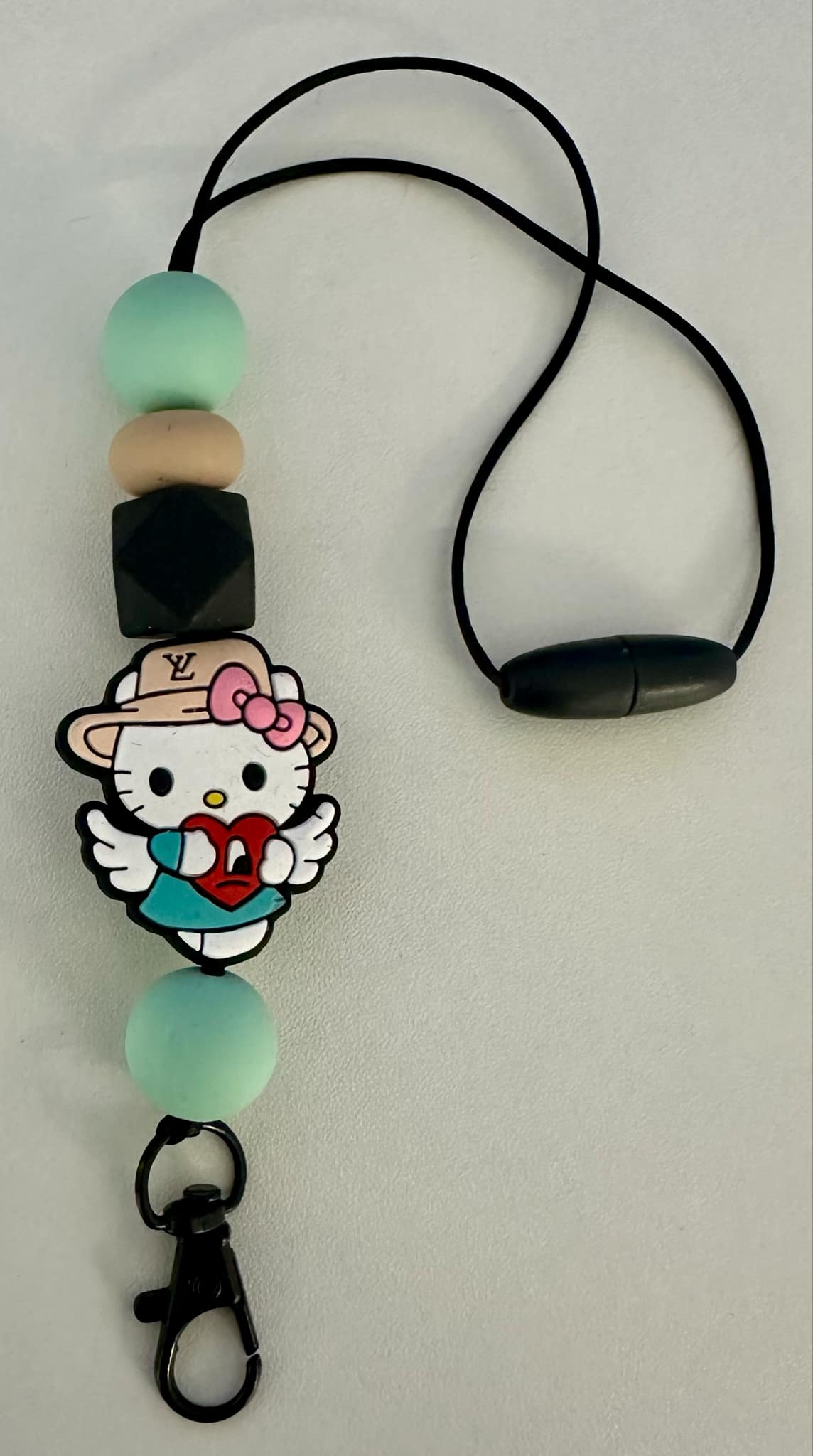"Kitty" Reusable Rearview Car Freshie Hanger