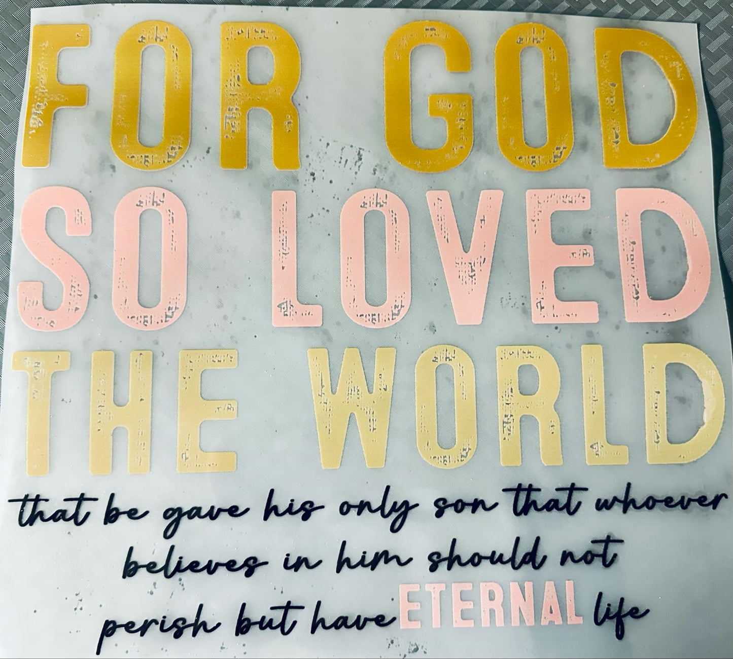John 316 DTF Print