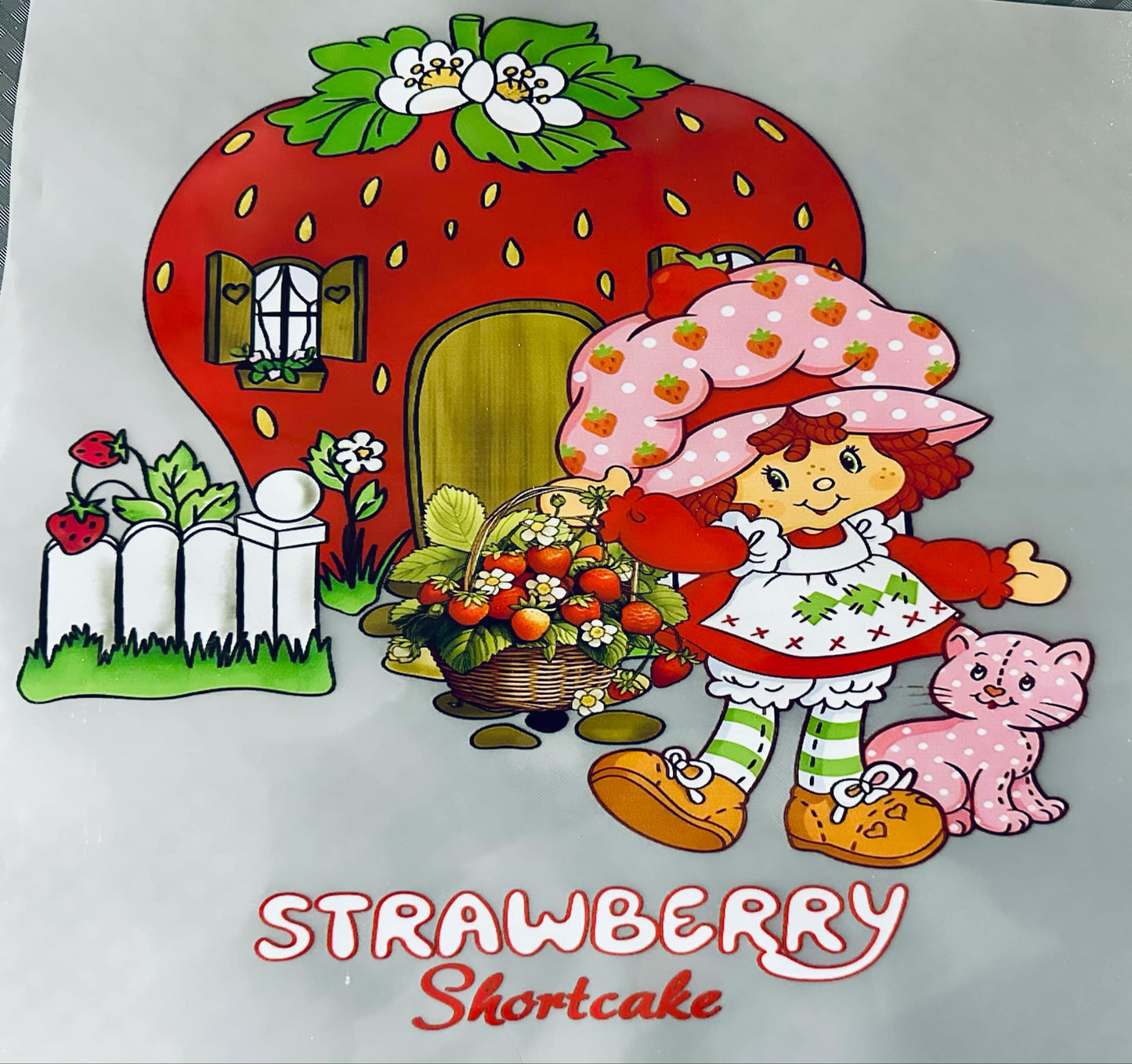 Strawberry DTF Print