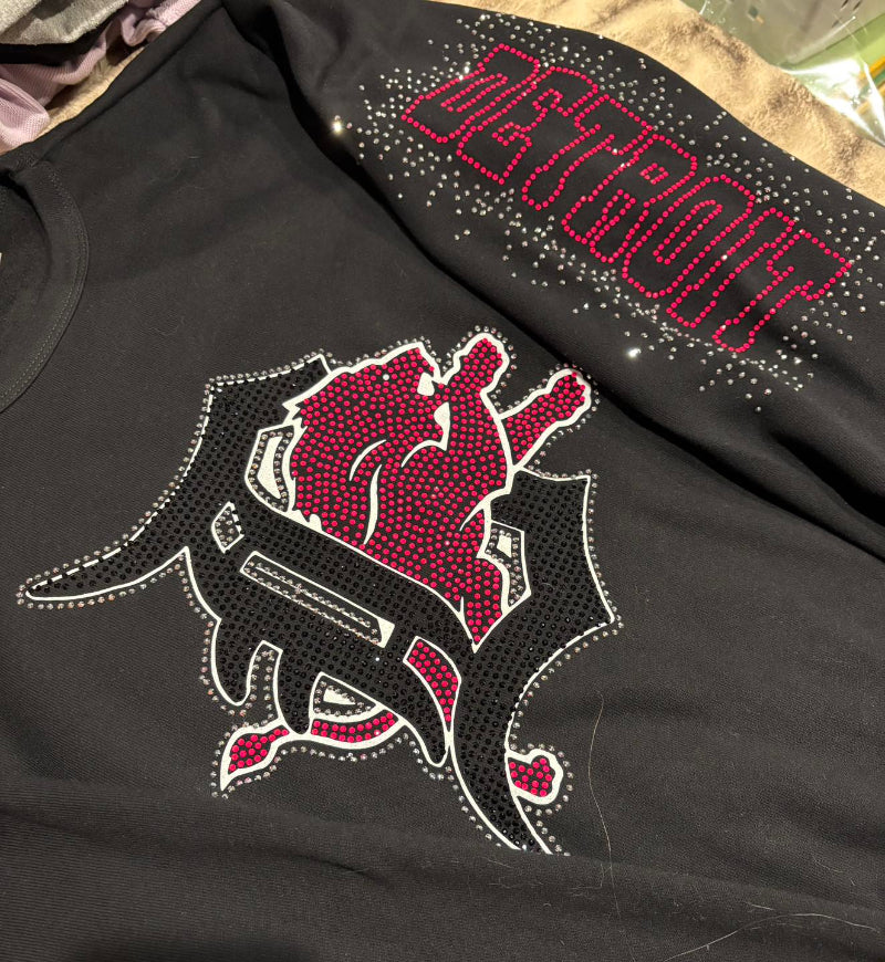 Rhinestone Hoodie