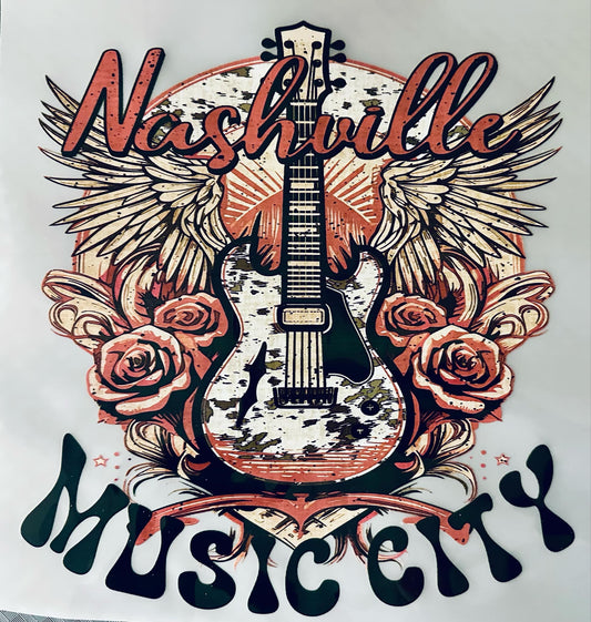 Music City DTF print