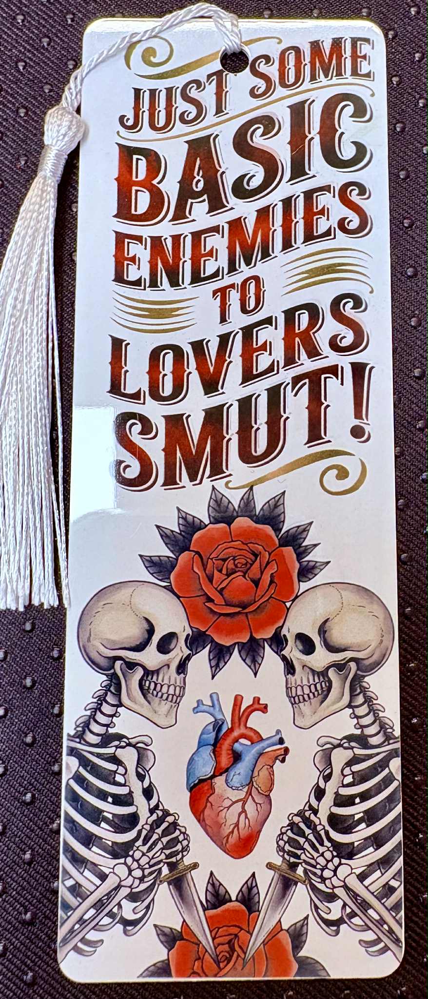 Basic Enemies Metal Bookmark