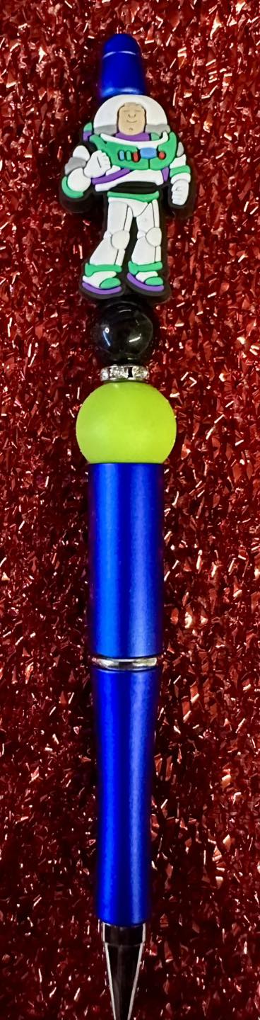 "Buzz" Silicone Beaded Pen