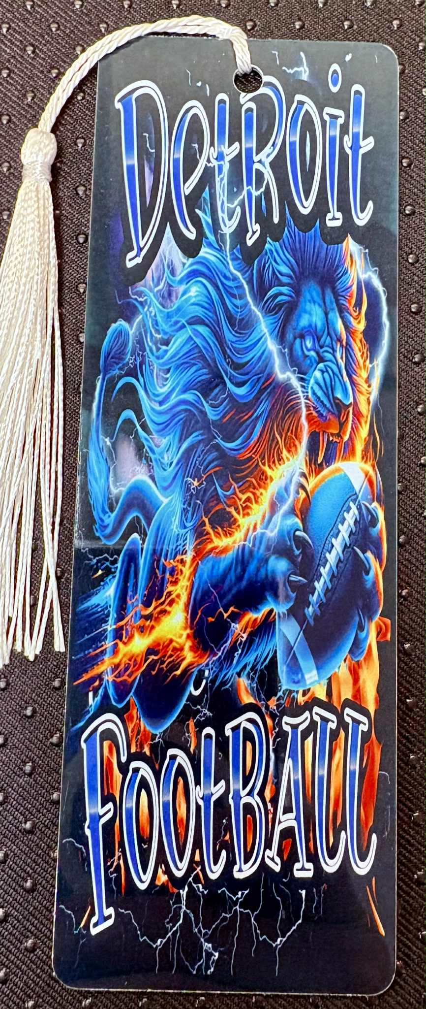 D-Football Metal Bookmark