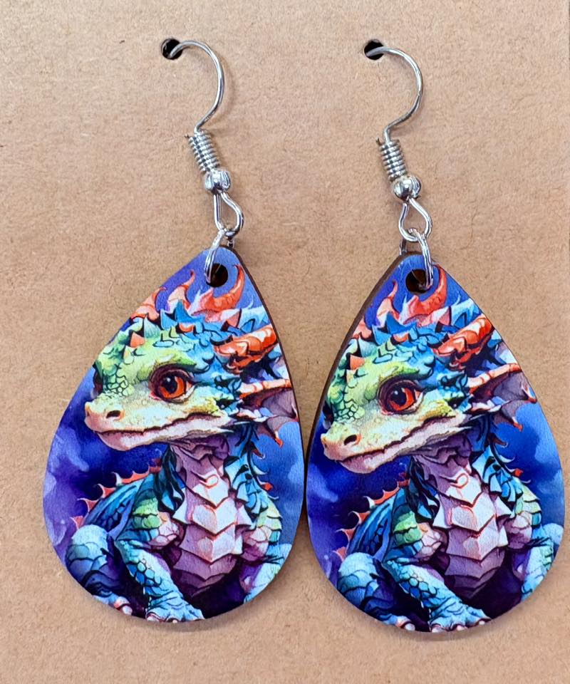 Dragon Earrings
