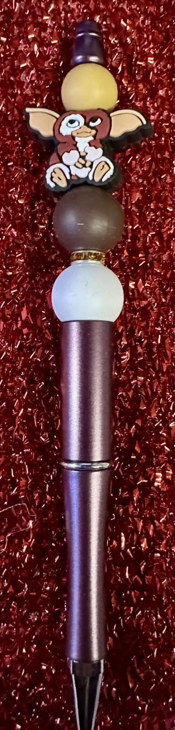 "Gremlin" Silicone Beaded Pen