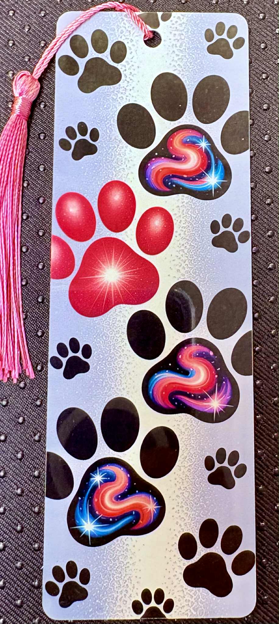 Metallic Paw Metal Book Mark