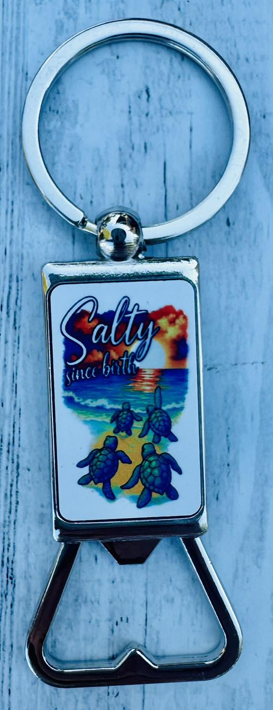 Salty Keychain Bottle Opener