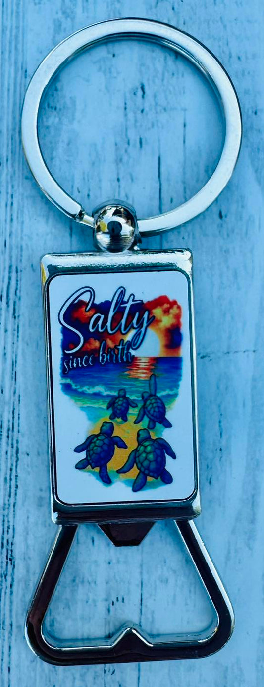 Salty Keychain Bottle Opener