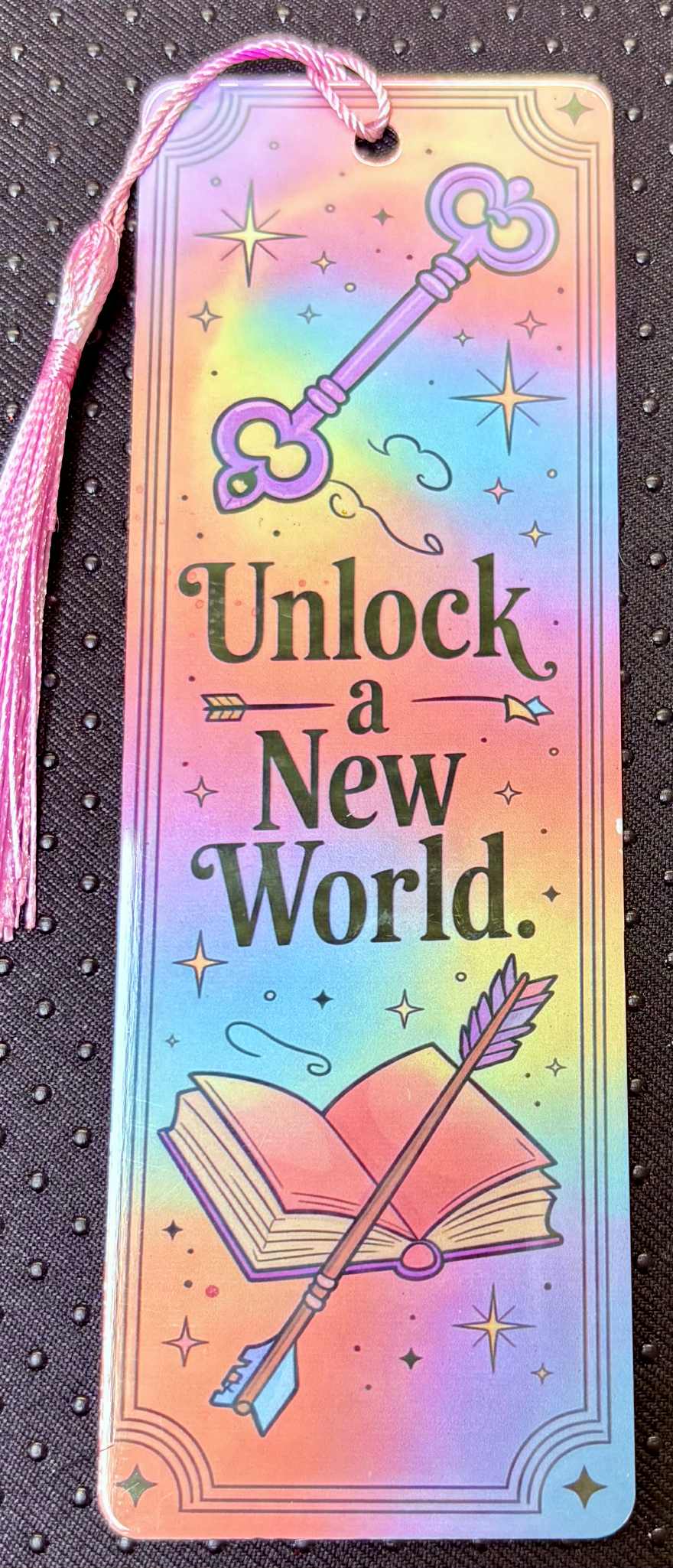 Unlock Metal Bookmark