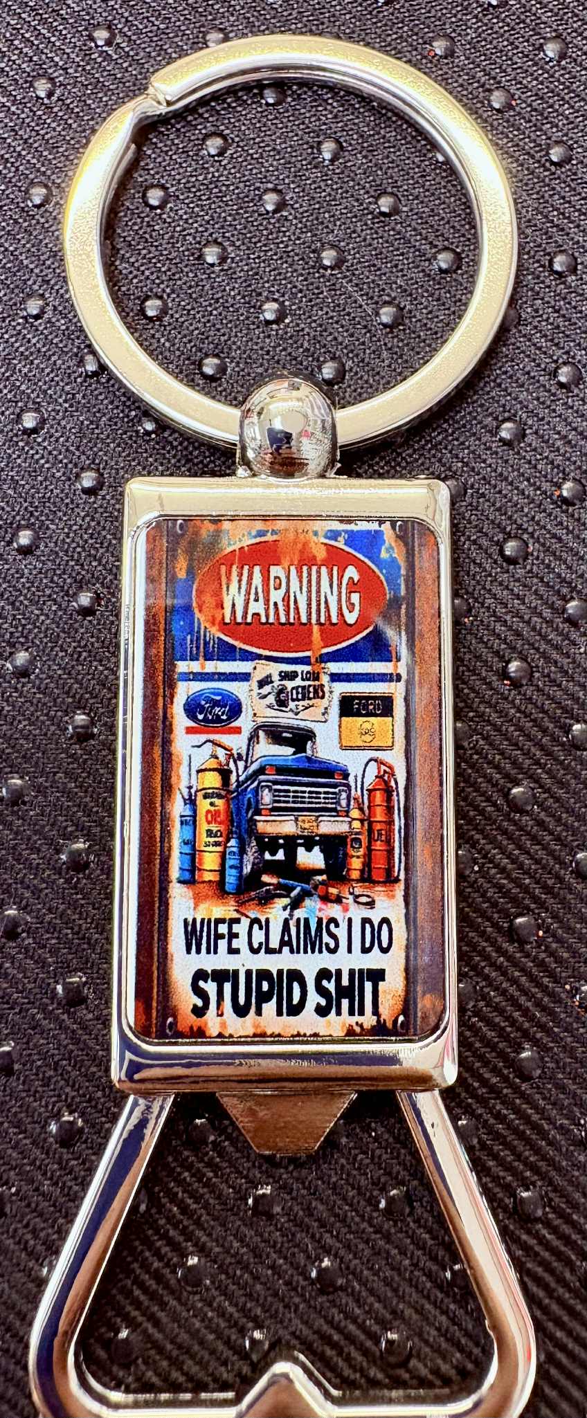 Wife Claims Keychain Bottle Opener