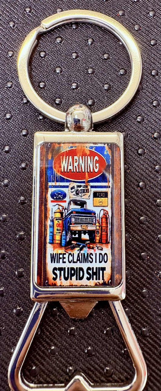 Wife Claims Keychain Bottle Opener