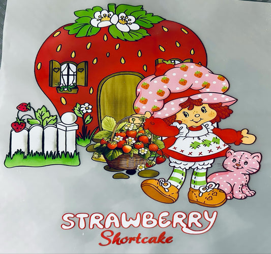 Strawberry DTF Print