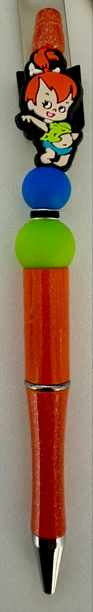 "Pebbles" Silicone Beaded Pen